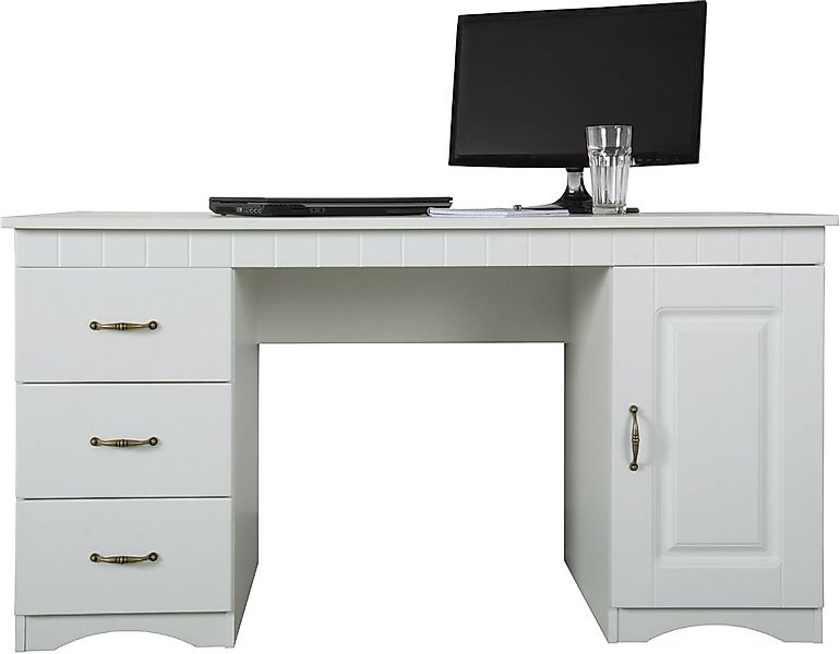 VOGL Möbelfabrik Schreibtisch Hans im Landhaus-Stil, wahlweise mit Schublad günstig online kaufen