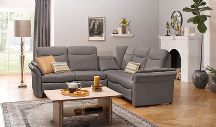 Home affaire Ecksofa "Tahoma L-Form" mit Armlehnfunktion, wahlweise Bettfun günstig online kaufen