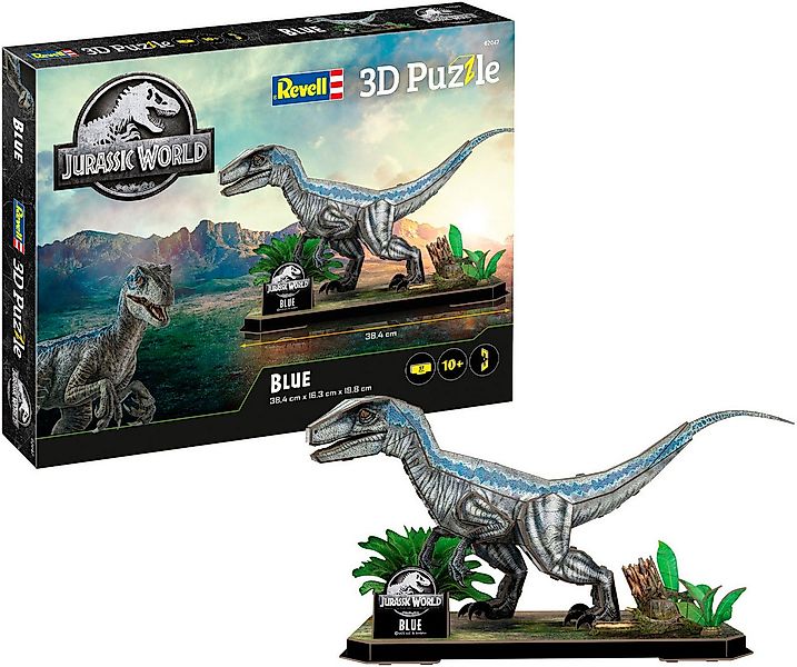 Revell® 3D-Puzzle Jurassic World Dinosaurier Blue, 57 Puzzleteile günstig online kaufen