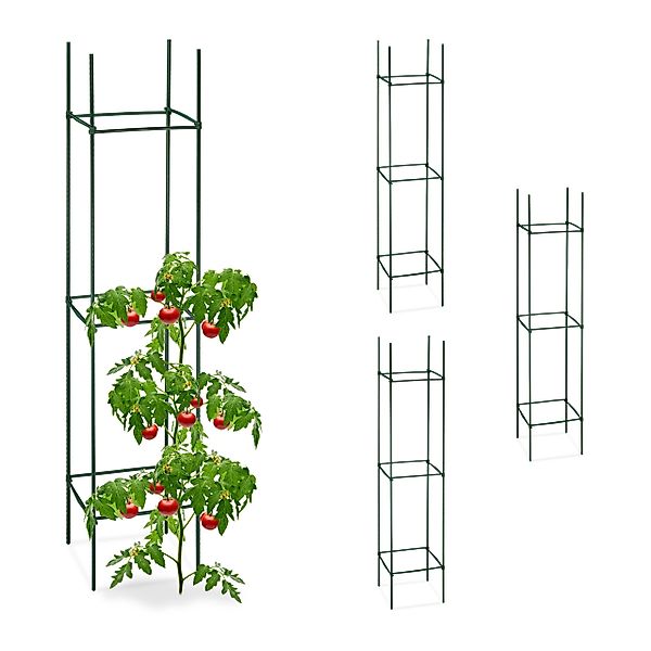 relaxdays Rankhilfe 4er Set 150 cm günstig online kaufen