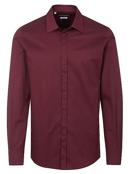 DOLCE & GABBANA Langarmhemd Dolce & Gabbana GOLD Hemd bordeaux günstig online kaufen