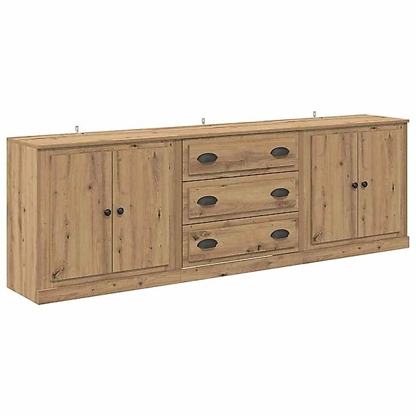 vidaXL Sideboards 3-Tlg Altholz 210 x 35,5 x 67,5 cm Holzwerkstoff 3402647 günstig online kaufen