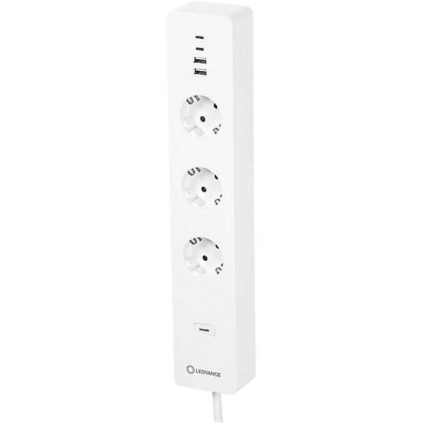 Ledvance Smart Home Steckdosenleiste Multi Power EU Weiß 35 cm günstig online kaufen