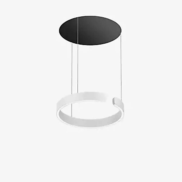 Occhio Mito Sospeso 40 Move Up Table Pendelleuchte LED, Kopf weiß matt/Bald günstig online kaufen