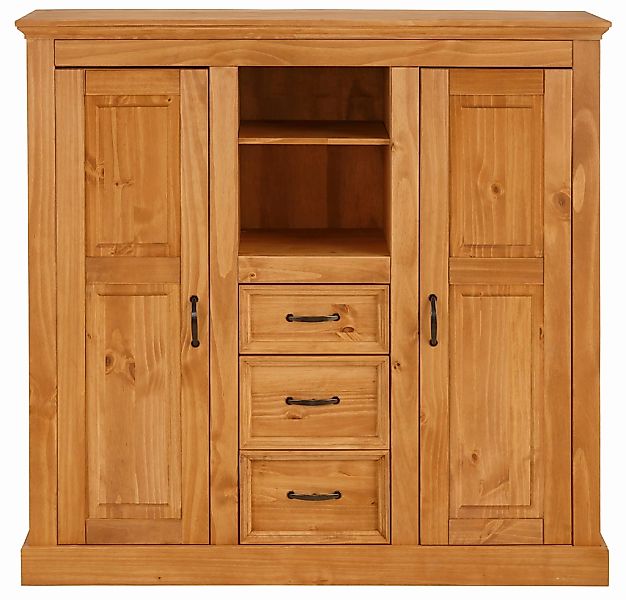 Home affaire Highboard "Selma", Stauraumschrank, Breite 130 cm günstig online kaufen