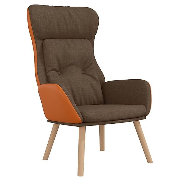 vidaXL Sessel Relaxsessel Braun Stoff und günstig online kaufen