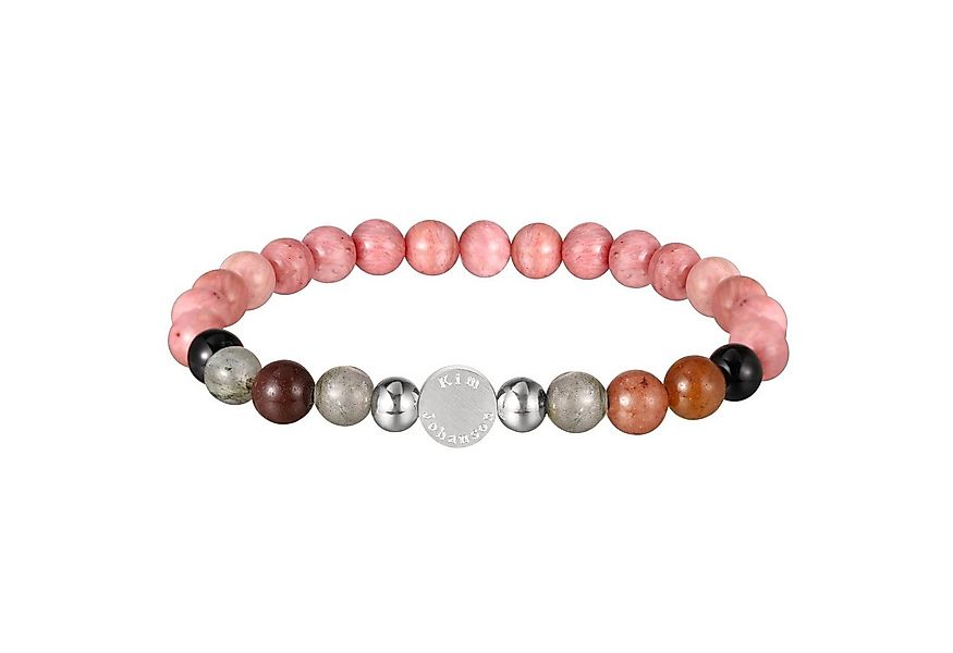 Kim Johanson Armband Flow (1-tlg), mit Natursteinen und Edelstahl günstig online kaufen