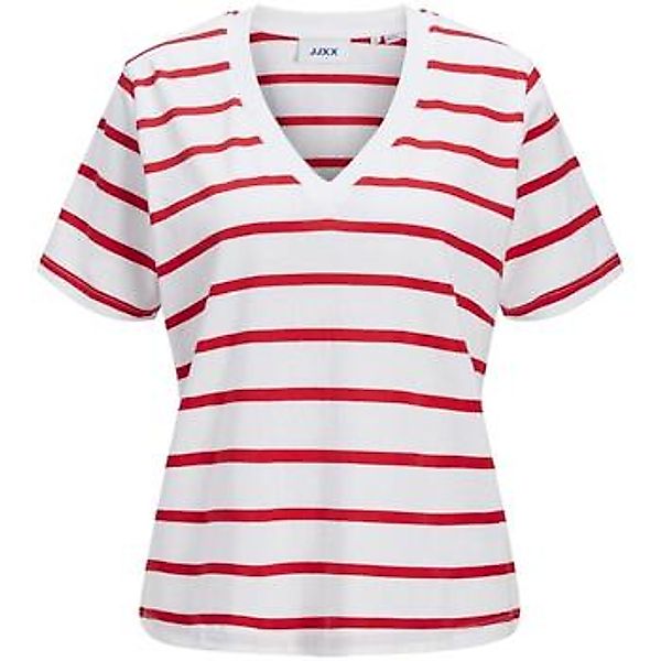 JJXX  T-Shirt 12257577 white/red günstig online kaufen