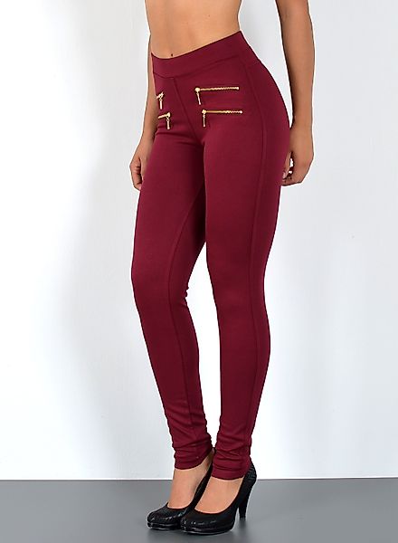 ESRA Stretch-Hose Sehr enge Damen Treggings günstig online kaufen