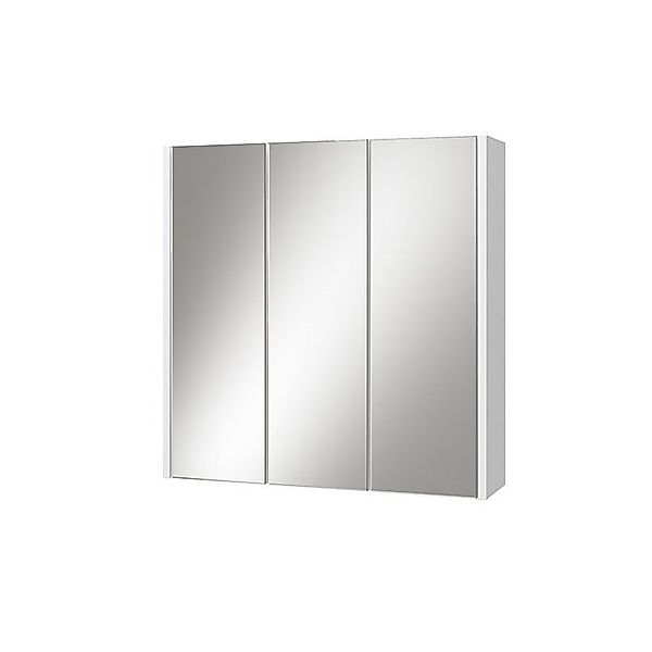Vicco Badspiegelschrank Majest Weiß/Weiß Hochglanz 68 x 68 cm günstig online kaufen