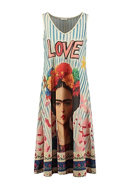 Key Largo Druckkleid WD LOVE v-neck (1-tlg) günstig online kaufen