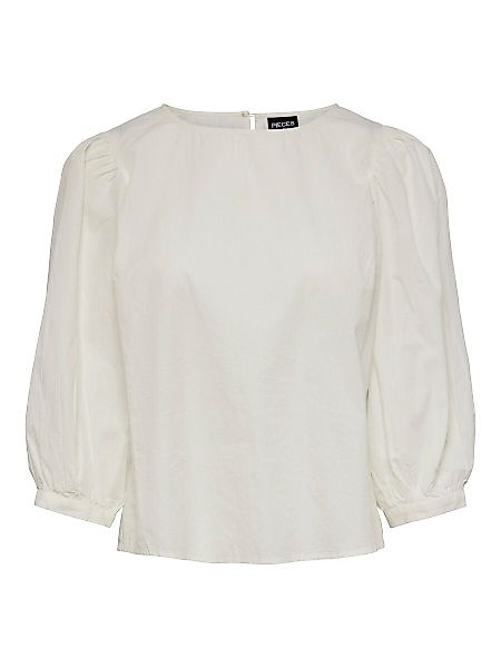 PIECES Pcagata Bluse Damen White günstig online kaufen