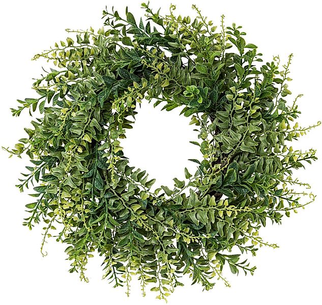 Kunstkranz Farn-Mix-Kranz, Creativ green, Höhe 43 günstig online kaufen