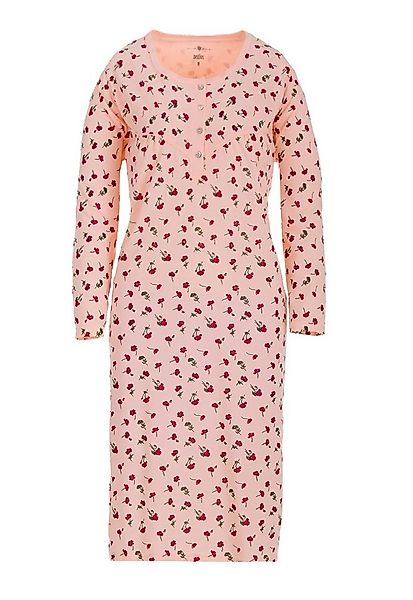 zeitlos Nachthemd Nachthemd Langarm - Blumendruck M-6XL günstig online kaufen