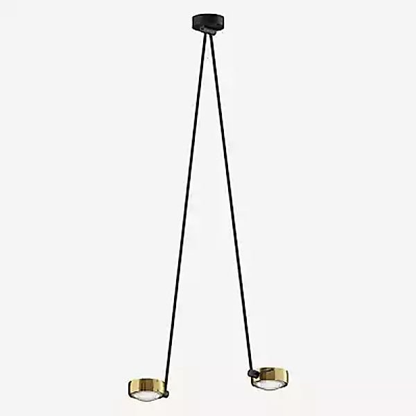 Occhio Sento Soffitto Due 125 Up E Deckenleuchte LED 2-flammig, Kopf bronze günstig online kaufen