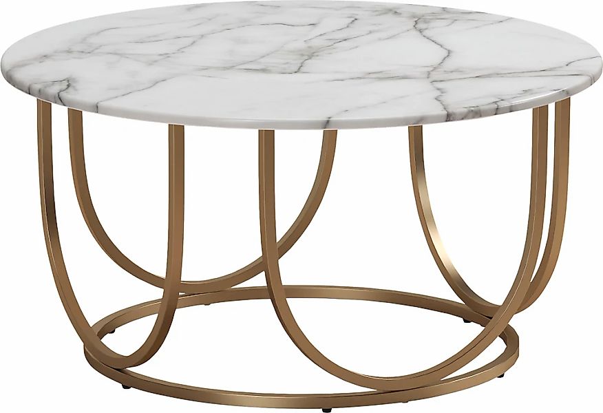 OTTO home Couchtisch "Gwyneth" aus pflegeleichtem MDF, Gestell aus Metall, günstig online kaufen