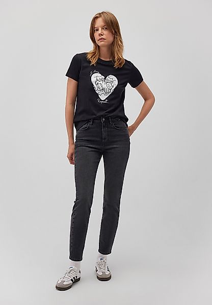 Mavi T-Shirt "CAT HEART T-SHIRT", Print T-Shirt günstig online kaufen