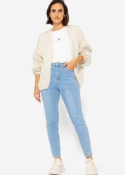 SASSYCLASSY Cardigan Lässiger Oversize Cardigan Damen günstig online kaufen