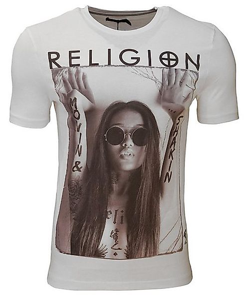 Religion Print-Shirt RELIGION Clothing Herren T-Shirt MOVIN AND SHAKIN günstig online kaufen