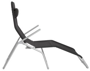 MERXX Gartenliege "XXL" Stahl/Textil, inkl. Kopfkissen günstig online kaufen