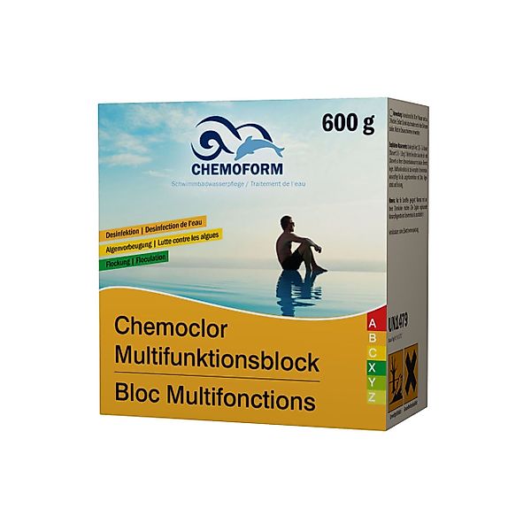 Chemoform Poolpflege Chemoform Chemoclor Multifunktionsblock 600 günstig online kaufen
