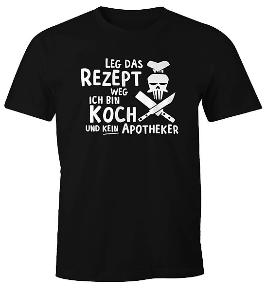 MoonWorks Print-Shirt Herren T-Shirt Leg das günstig online kaufen