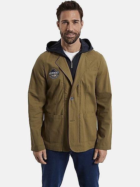 Jan Vanderstorm Sakko MARINUS lässig mit Kapuzeneinsatz günstig online kaufen