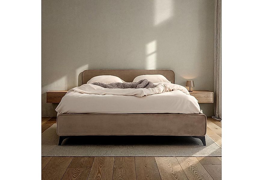 IDIMEX Polsterbett LAVORO, Bett 140x200 cm mit Lattenrost und Stoffbezug, D günstig online kaufen