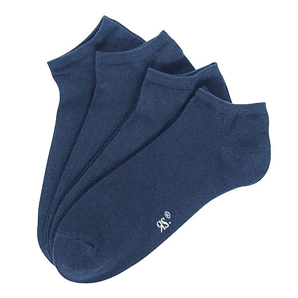 Harmony 4er-Pack Sneaker-Socken Farbe marine Größe: 43-46 günstig online kaufen