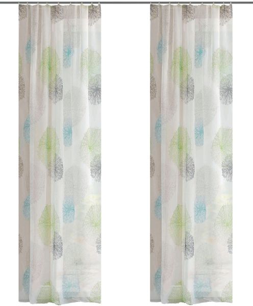 HOME WOHNIDEEN Vorhang "RAWLINS" Kräuselband 2 Stk. tlg. 2er Pack Zugbandsc günstig online kaufen