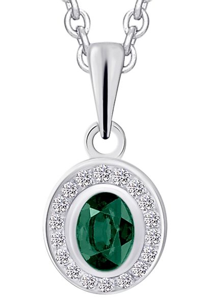 Vivance Kettenanhänger 0,04 ct Diamant Brillant günstig online kaufen