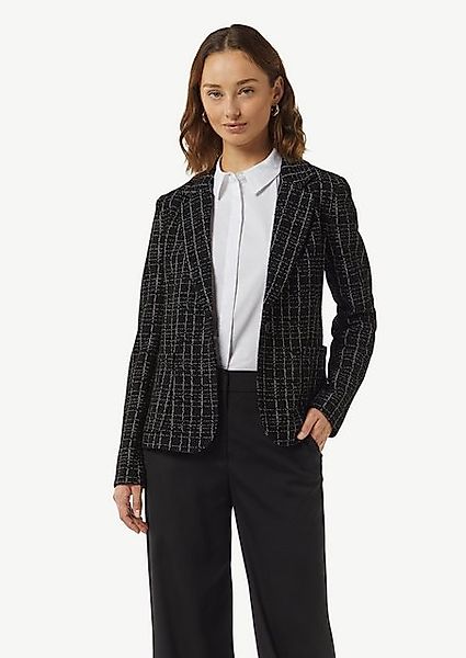 Comma Jackenblazer mit Karo Muster günstig online kaufen