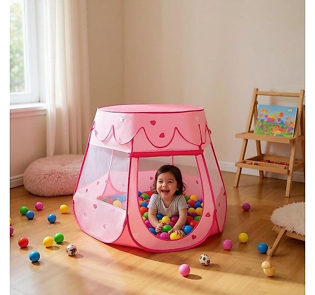 KEINerlei® Spielzelt (Set, Zelt +100 Bälle) Kinderzeltmaßen: ca. 98 x 82 cm günstig online kaufen