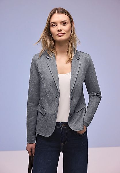 STREET ONE Jackenblazer mit Piqué-Struktur günstig online kaufen