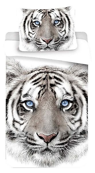 Jerry Fabrics Kinderbettwäsche Tiger, Renforcé, 2 teilig günstig online kaufen