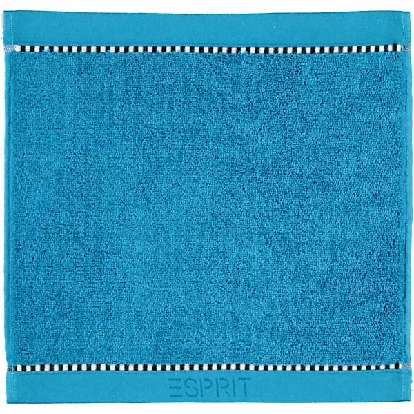 Esprit Box Solid - Farbe: ocean blue - 4665 - Seiflappen 30x30 cm günstig online kaufen