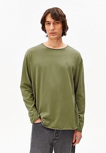 Armedangels Longsleeve JAAMES BRUSHED Longsleeve aus Bio-Baumwolle Regular günstig online kaufen