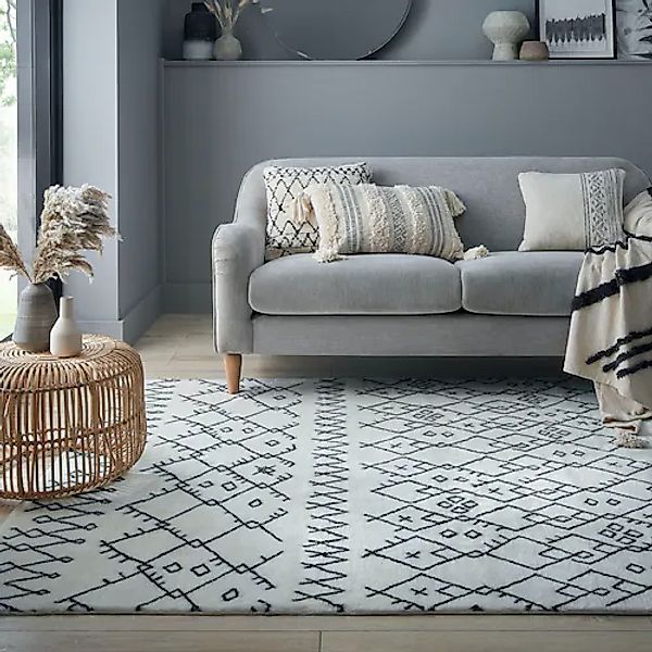 FLAIR RUGS Teppich »Adil« rechteckig 15 mm Höhe Kunstpelz Teppich waschbar günstig online kaufen