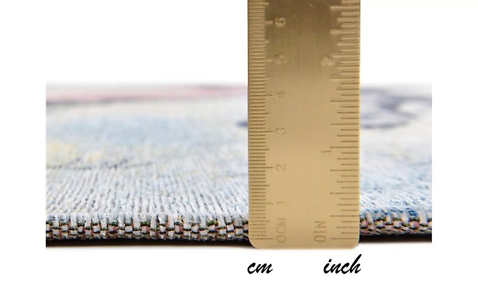 Gino Falcone Teppich "Cosima-112" rechteckig 3 mm Höhe Flachgewebe, mit Che günstig online kaufen