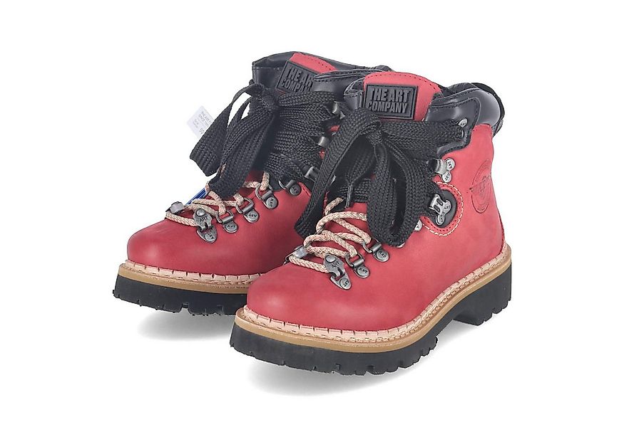 Art Art 0030 Roma Red Damen Leder rot Schnürstiefel günstig online kaufen