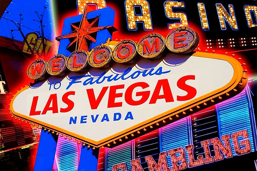 Papermoon Fototapete "Las Vegas" glatt günstig online kaufen