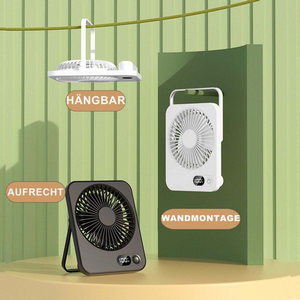Senmudi Mini USB-Ventilator Klein Tischventilator USB günstig online kaufen