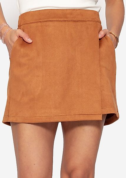 SASSYCLASSY A-Linien-Rock Hosenrock Damen mit überlappenden günstig online kaufen