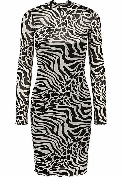 URBAN CLASSICS Shirtkleid "Urban Classics Damen Ladies AOP Double Layer Dre günstig online kaufen