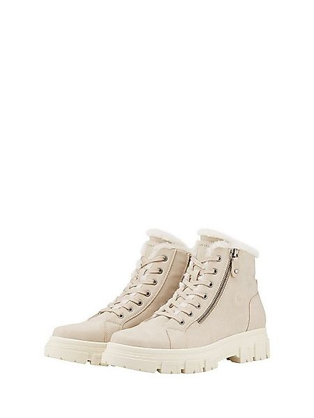 TOM TAILOR Shoes Licence Schnürstiefel (1-tlg) Gefütterte Stiefel mit Felli günstig online kaufen