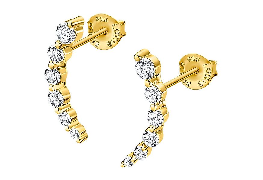 LOTUS SILVER Paar Ohrstecker LOTUS Silver Zirkoniastein 925 Silber (Ohrstec günstig online kaufen