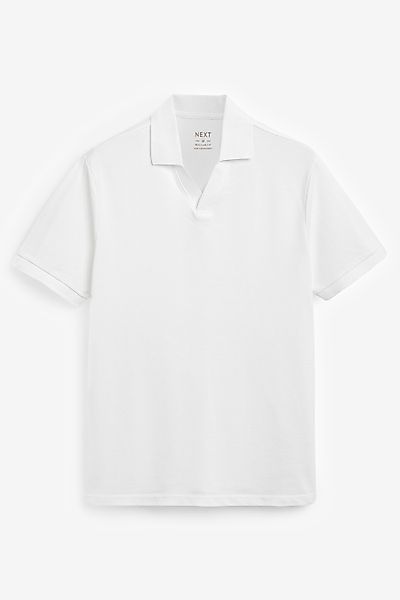 Next Poloshirt Piqué-Polo-Shirt mit Reverskragen (1-tlg) günstig online kaufen