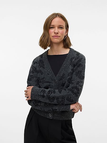 Vero Moda Strickjacke VMZUZU LS V-NECK günstig online kaufen