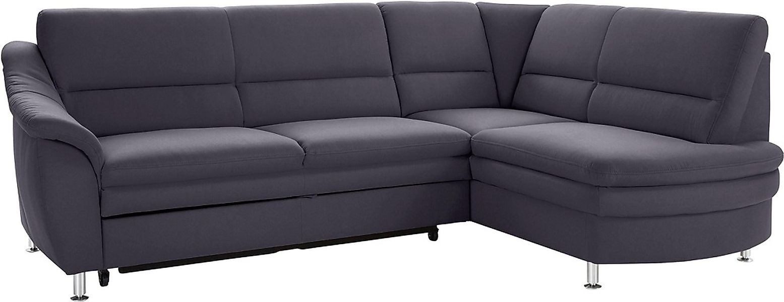 sit&more Ecksofa »Cardoso L-Form« mit Federkern, wahlweise mit Bettfunktion günstig online kaufen