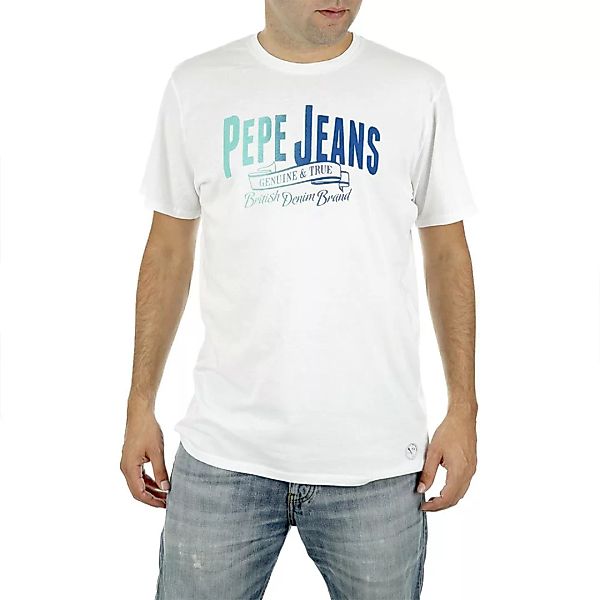 Pepe Jeans Evan Kurzärmeliges T-shirt 2XL White günstig online kaufen